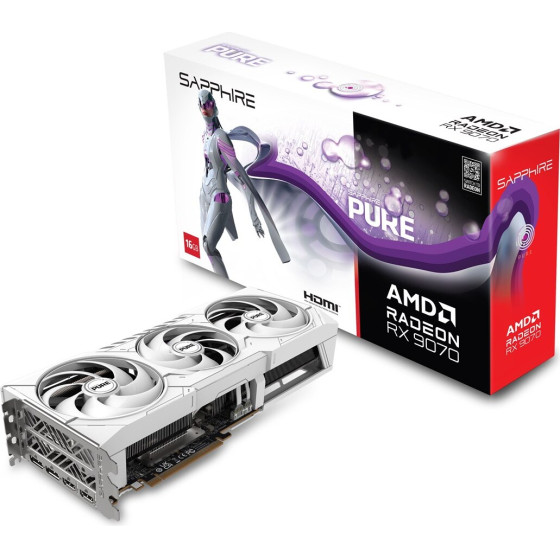 Sapphire Pure Radeon Rx 9070 Amd 16 Gb GDDR6 - (11349-02-20G)