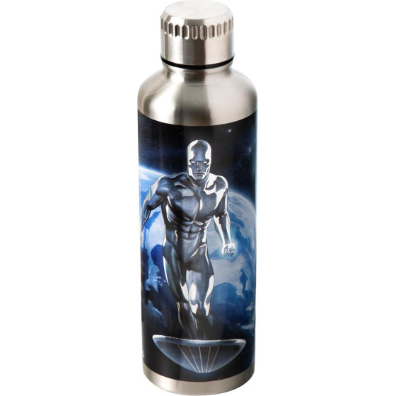 Paladone: Fantastic 4 - Silver Surfer Metal Water Bottle (PP14787MU)