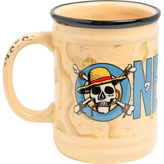 Paladone: One Piece - Jolly Roger Shaped Mug (PP14651OPNF)