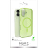 Puro Daylight Magsafe Compatible Silicone Case For Iphone 17 - Translucent Green - (PUIPC1763DAYLGRN)