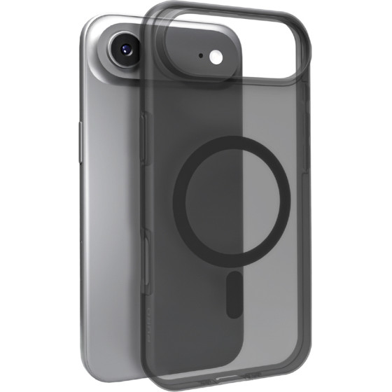 Puro Daylight Magsafe Compatible Silicone Case For Iphone 17 Air - Translucent Black - (PUIPC1766DAYLBLK)
