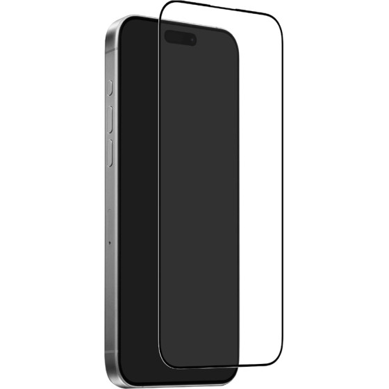 Puro Frame Tempered Glass For Iphone 17 Pro With Applicator And Black Frame - (PUSDGFRAIPHONE17P63)