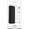 Puro Frame Tempered Glass For Iphone 17 With Applicator And Black Frame - (PUSDGFRAIPHONE1763)