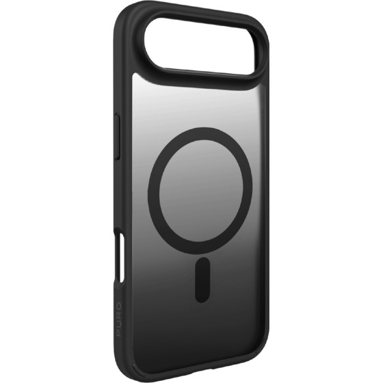 Puro Gradient Tpu Case Compatible With Magsafe For Iphone 17 Air - Black - (PUIPC1766GRADBLK)