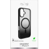 Puro Gradient Tpu Magsafe Compatible Case For Iphone 17 - Black - (PUIPC1763GRADBLK)