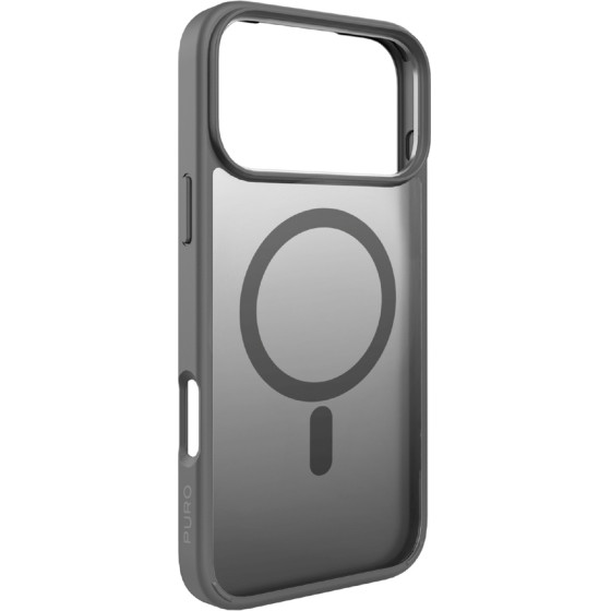 Puro Gradient Tpu Magsafe Compatible Case For Iphone 17 Pro Max - Gray - (PUIPC17P69GRADDKGR)