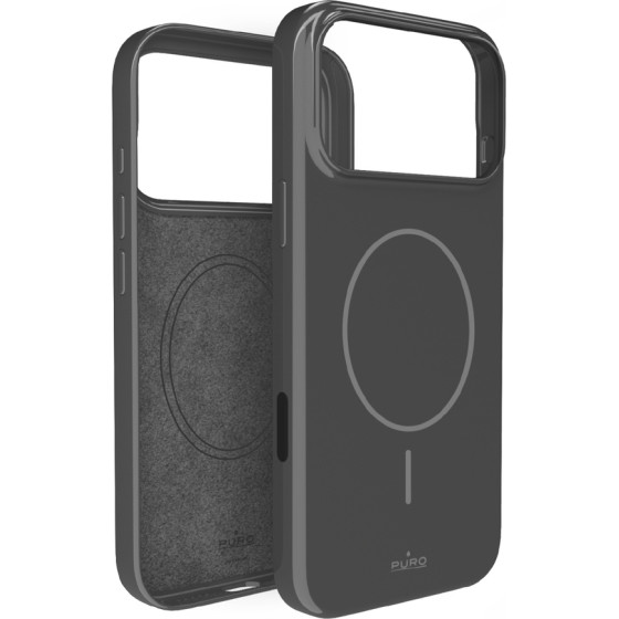 Puro Pulse Protective Case For Iphone 17 Pro Max Polycarbonate - Gray - (PUIPC17P69PULSEDKGR)