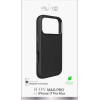 Puro Pure Icon Mag Pro Liquid Silicone Case For Iphone 17 Pro Max, Magsafe Compatible, With Camera Protection And Aluminum Buttons - Black - (PUIPC17P69ICONMPBLK)