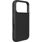 Puro Pure Icon Mag Pro Liquid Silicone Case For Iphone 17 Pro, Magsafe Compatible, With Camera Protection And Aluminum Buttons - Black - (PUIPC17P63ICONMPBLK)
