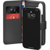 Puro Wallet Stand Case For Iphone 17 Made Of eco-leather, With a flap, Wallet And Stand Function - Black - (PUIPC1763BOOKC8BLK)