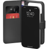Puro Wallet Stand Case For Iphone 17 Pro Max Made Of Eco-Leather, With a Flap, Wallet, And Stand Function - Black - (PUIPC17P69BOOKC8BLK)