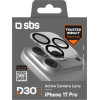SBS Camera Glass For Iphone 17 Pro With D3O Technology - (TED3OCAMGLIP1763P)