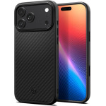 Spigen Enzo Aramid T Magsafe Case For Iphone 17 Pro Max - black