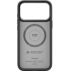 Spigen Enzo Aramid T Magsafe Case For Iphone 17 Pro Max - Black And Silver