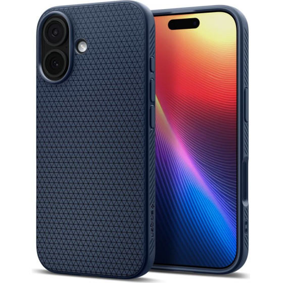 Spigen Liquid Air Case For Iphone 17 - Blue