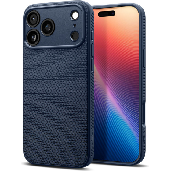 Spigen Liquid Air Case For Iphone 17 Pro - Blue