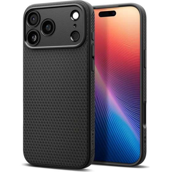 Spigen Liquid Air Case For Iphone 17 Pro - Matte Black