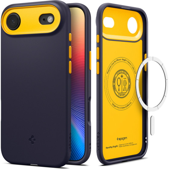 Spigen Nano Pop Magsafe Case For Iphone 17 Air - Navy Blue