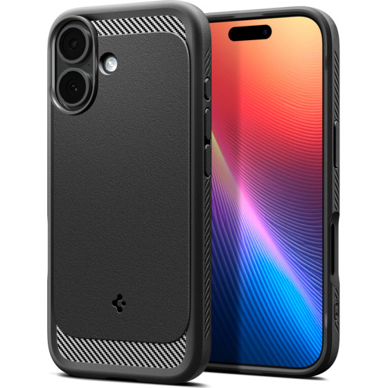 Spigen Rugged Armor Mag Magsafe Case For Iphone 17 - Matte Black
