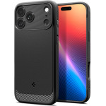 Spigen Rugged Armor Mag Magsafe Case For Iphone 17 Pro Mat - Matte Black