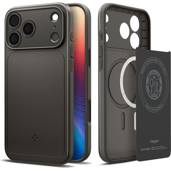 Spigen Thin Fit Magsafe Case For Iphone 17 Pro - Gray