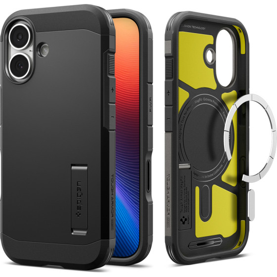 Spigen Tough Armor T Magsafe Case For Iphone 17 - black