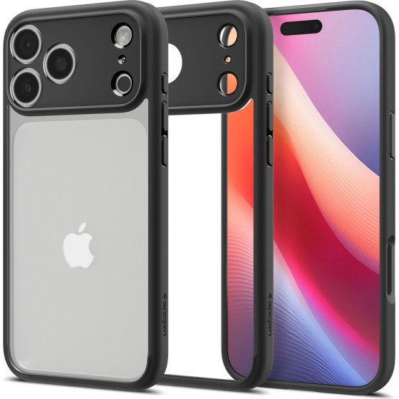 Spigen Ultra Hybrid Case For Iphone 17 Pro Max - Matte Black