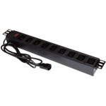 A-Lan Alantec Power Extension 1.8 m 9 Ac outlet(s) Indoor Black - (PZ010)
