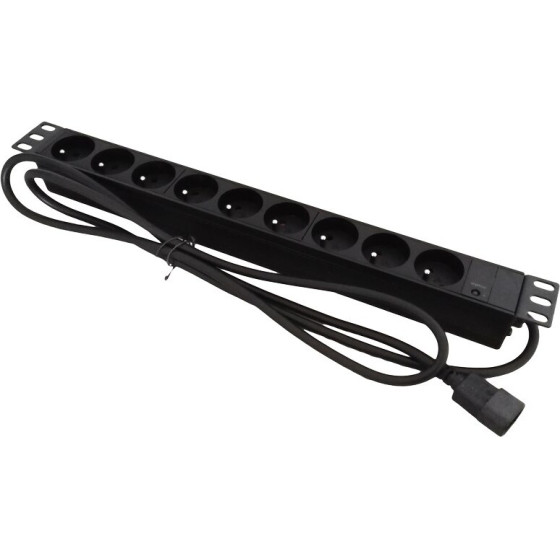 A-Lan Alantec Power Extension 1.8 m 9 Ac outlet(s) Indoor Black - (PZ09U)
