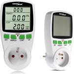 GreenBlue Wattmeter White 0 - 9999 W Built-In Display Lcd - (GB202)