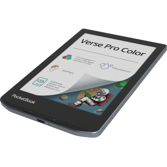 POCKETBOOK Verse Pro Color e-Book Reader 6'' E Ink Kaleido 3 16 Gb Wi-Fi Stormy Sea - (PB634K3-1-WW)