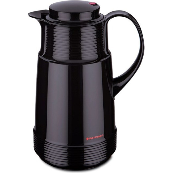 ROTPUNKT Thermos jug, 1.0 l, Ristretto (black) - (320 RI)
