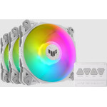Asus Tuf Gaming TF120 Argb White Edition 3IN1 Air Cooler 12 Cm 3 pc(s) - (90DA0033-B09030)