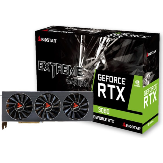 Biostar Geforce Rtx 3080 10GB Graphics Card - (VN3816RMT3)