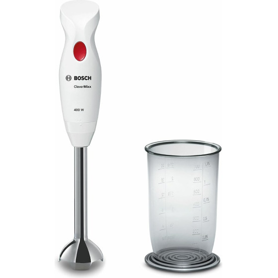 Bosch Blender Immersion Blender 400 W Stainless steel, White - (MSM24100)