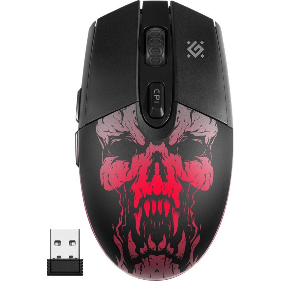 Defender Beta GM-707L Mouse Gaming Right-Hand Rf Wireless Optical 1600 Dpi - (52707)