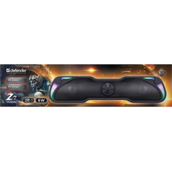 Defender Bluetooth Soundbar Z7 6W Led Usb - (65107)