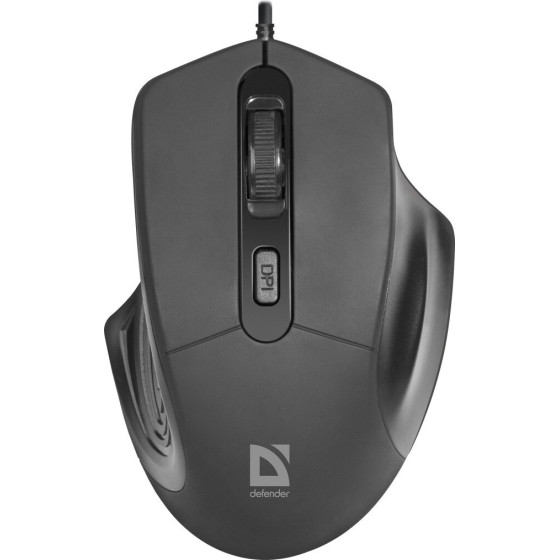 Defender Datum MB-347 Optical Mouse Black 1600dPi 4P - (52347)