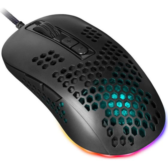Defender Gaming, optic, Wired Mouse GM-620L Shepard 12800dPi 7P Rgb - (52620)