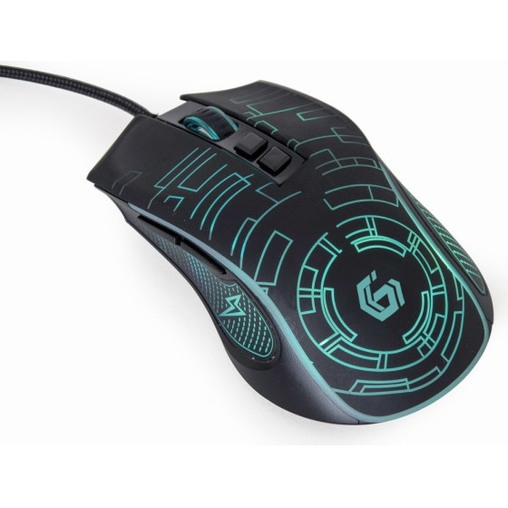 Gembird Mouse Right-Hand Usb Type-A 3600 Dpi - (MUSG-RGB-01)