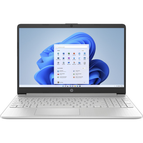 HP 15s-eq2289nw Amd Ryzen 3 5300U Laptop 39.6 Cm (15.6'') Full Hd 16 Gb DDR4-Sdram 1 Tb Ssd Wi-Fi 5 (802.11ac) Windows 11 Home Silver - (71X68EA_16_1TB)