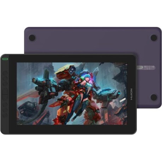 Huion Kamvas 13 Graphic Tablet Violet 5080 Lpi 293.76 x 165.24 Mm Usb - (Kamvas 13 Violet)