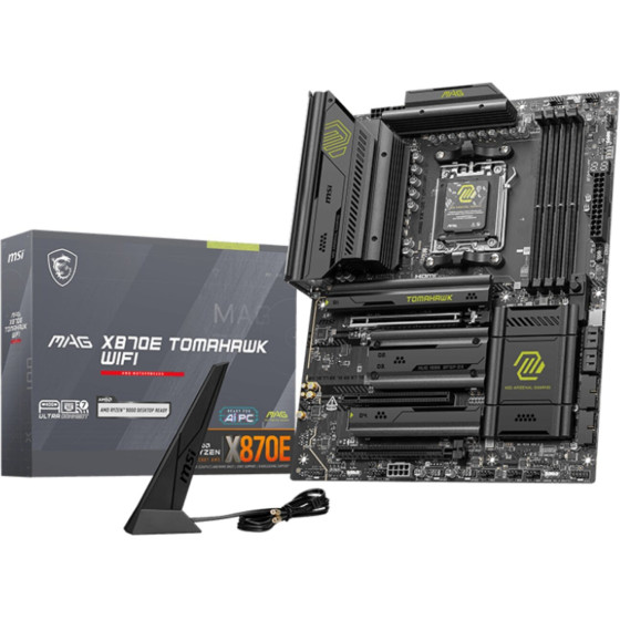 MSI Motherboard Amd X870E Socket AM5 Atx - (Mag X870E Tomahawk WIFI)
