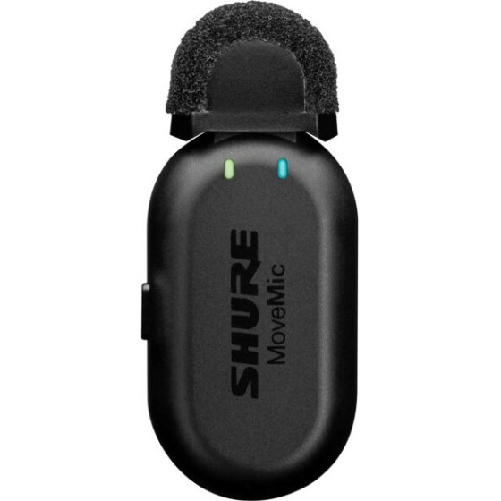 Shure - Movemic MV-Lav Wireless Microphone With Charging Case - (MV-ONE-Z6)