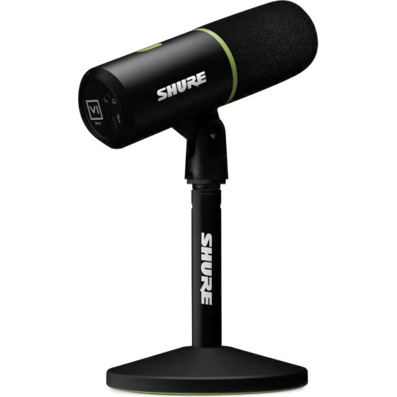 Shure MV6 - USB-C Cardioid Dynamic Microphone For Gamers And Streamers - (010-03-675)
