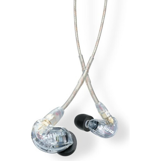 Shure SE215 Pro Headset Wired In-Ear Stage/Studio Transparent - (SE215-CL-EFS)
