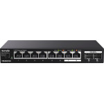 Tenda Network Switch 2.5G Ethernet (100/1000/2500) Desktop Black - (TEM2010X)