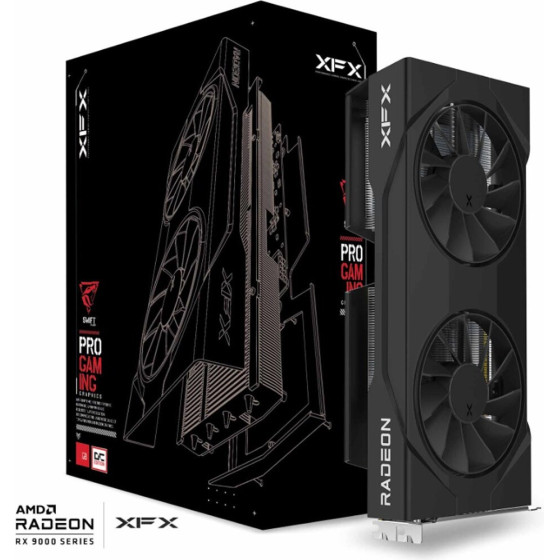 XFX Graphics card. Swift Rx 9060XT Oc 16GB - (RX-96TSW16BQ)