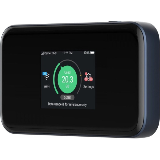 ZTE Router Hotspot WiFi6 3800 Mbps 5G Lte Black - (MU5001)