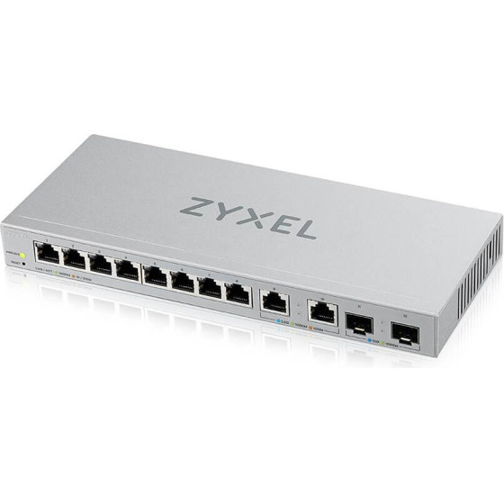 Zyxel Network Switch Managed Gigabit Ethernet (10/100/1000) Grey - (XGS1210-12-ZZ0102F)